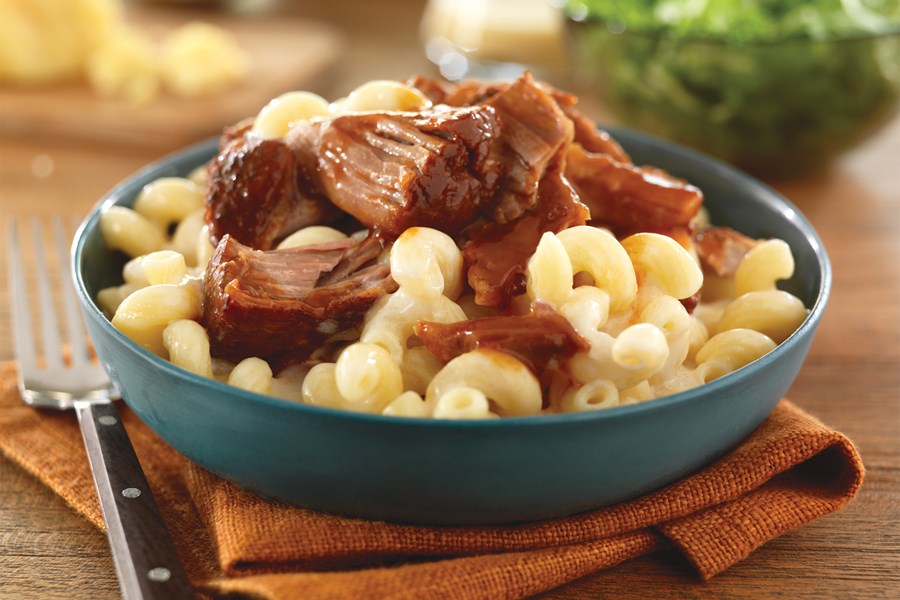 BBQ Pork Mac n’ Cheese
