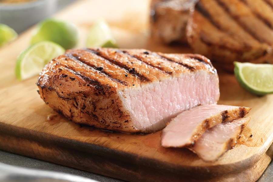 Cuban Pork Adobo Chops