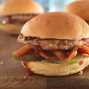 Double Pork Party Sliders
