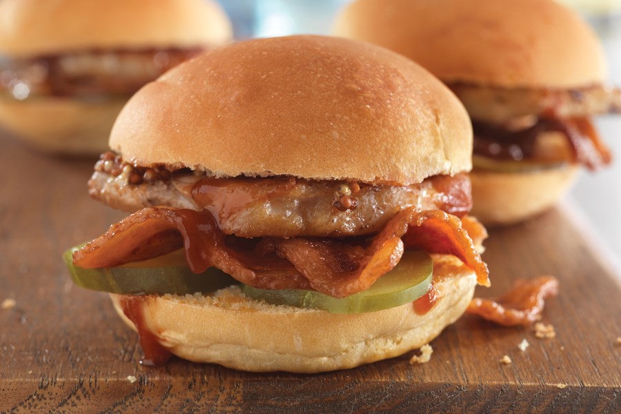 Double Pork Party Sliders