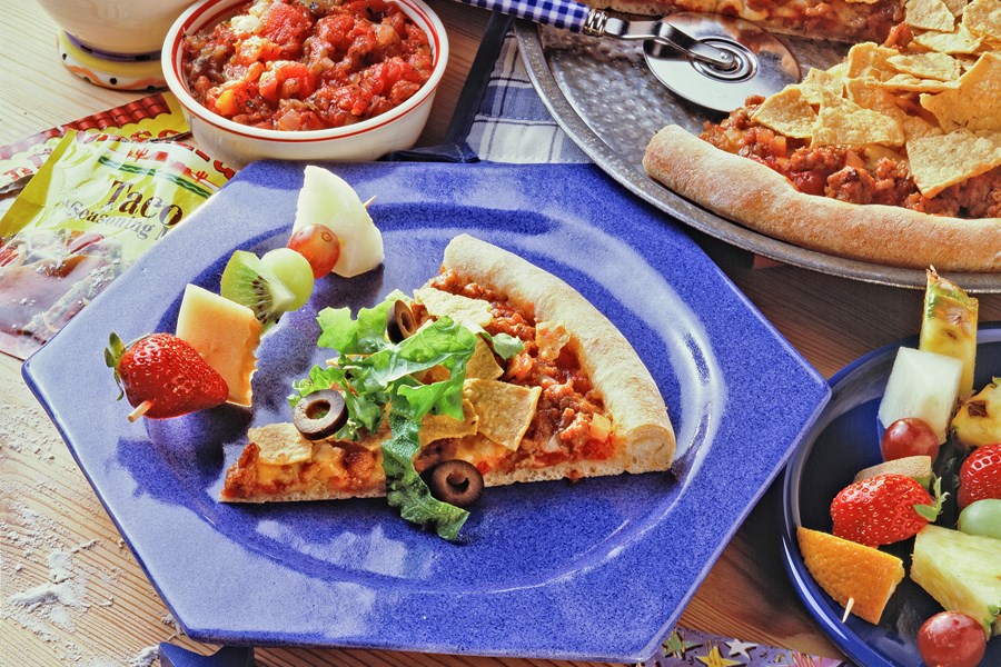 Easy Taco Pizza