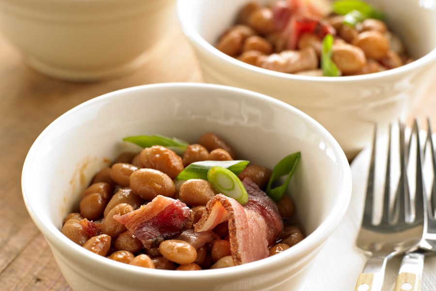 Pinto Beans with Bacon