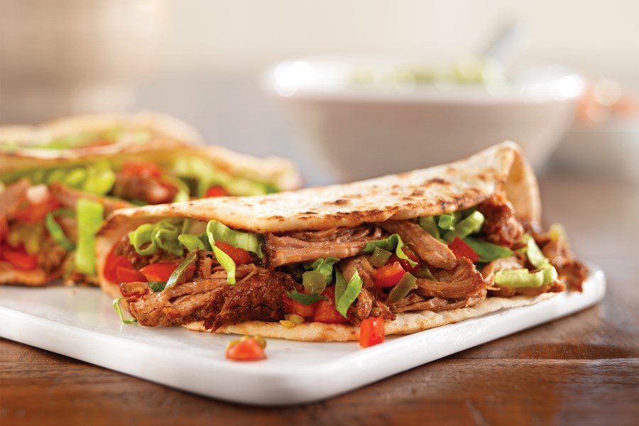Pulled Pork Soft Tacos