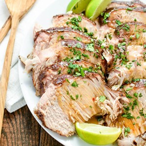 Asian Slow Cooker Pork Roast