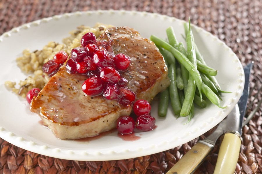 Glazed Pork Chops 