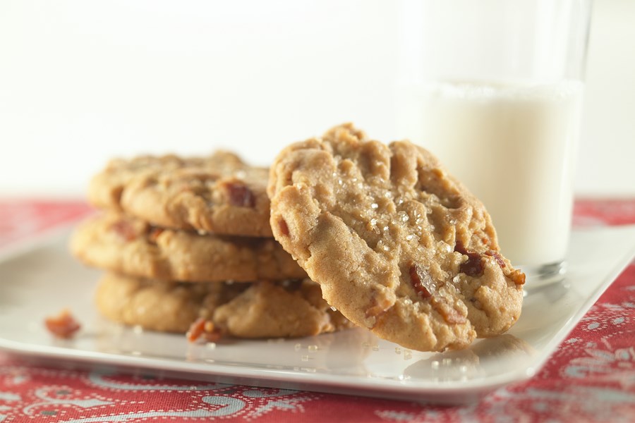 Bacon & Peanut Butter Cookies