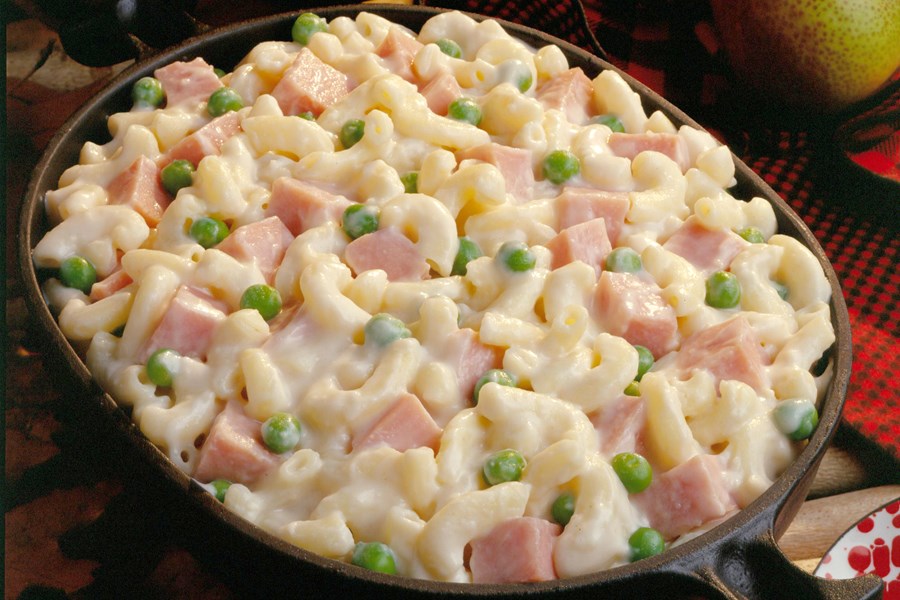Cheesy Ham and Macaroni