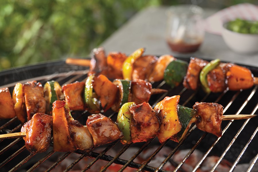 Honey-Chipotle Pork Kabobs