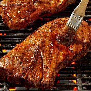 Glazed Blade Steaks