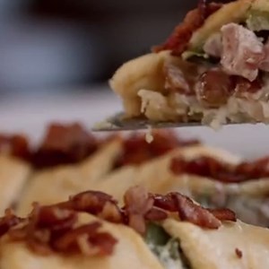 Ham & Bacon Pastry Ring