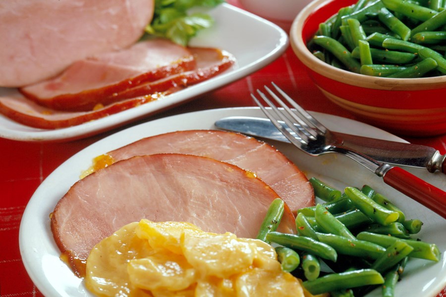 Ham with Fruit Glaze