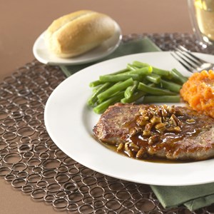 Honey-Pecan Pork Cutlets