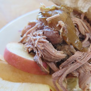 Pumpkin Spice & Apple Cider Pulled Pork
