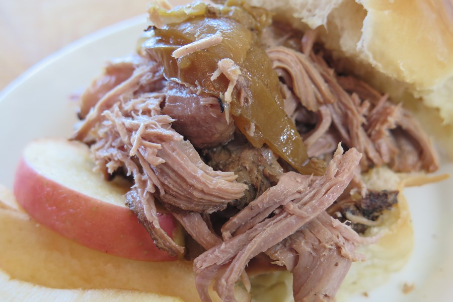 Pumpkin Spice and Apple Cider Pulled Pork
