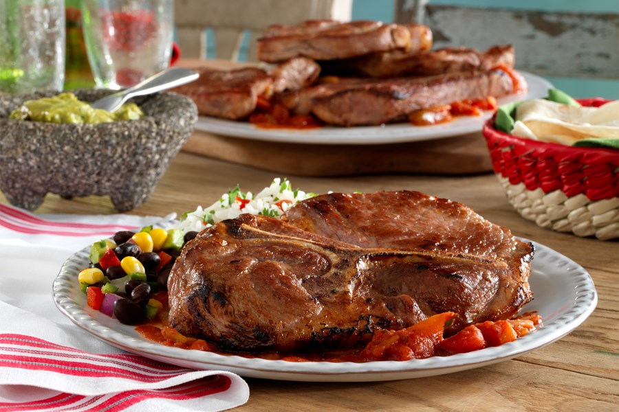 Mexican Pork Steaks