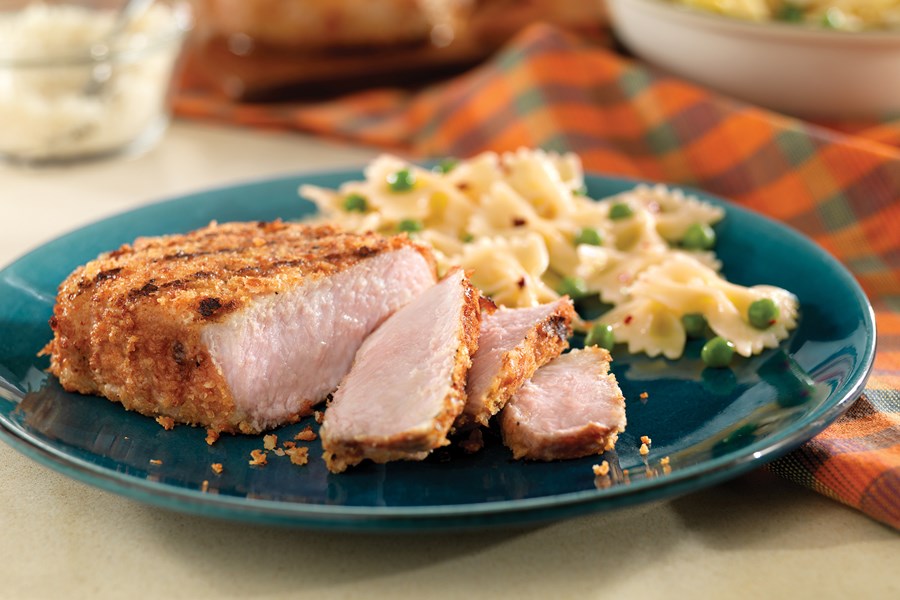 Parmesan-Crusted Pork Chops