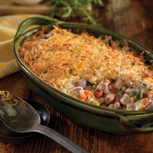 Pork and Hash Brown Shepherd’s Pie