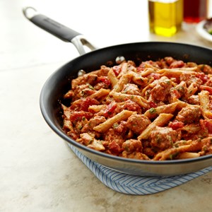 Skillet Ziti with Ground Pork