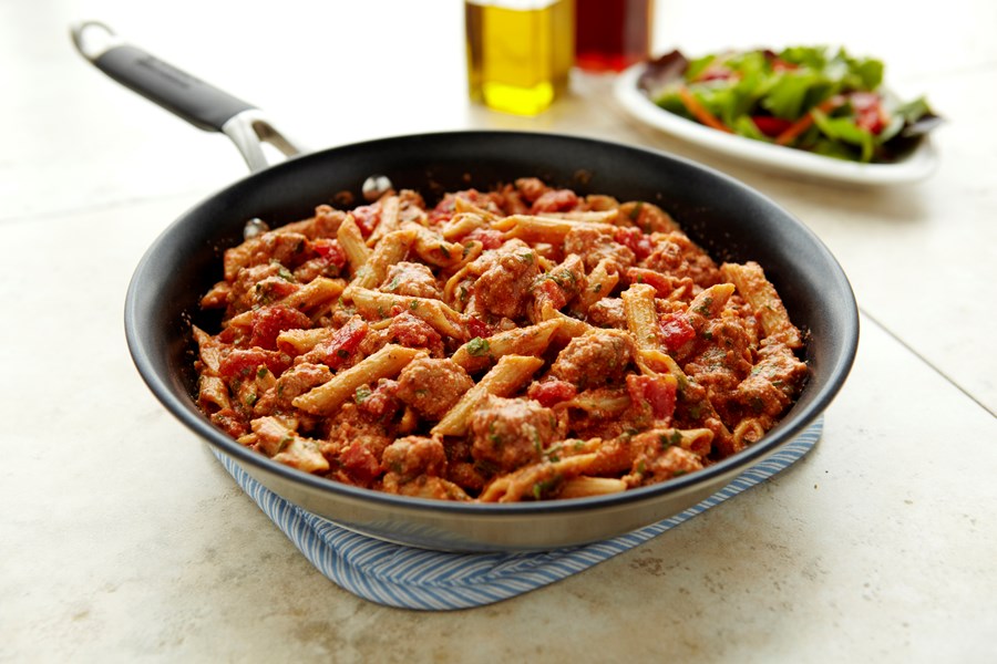 Skillet Ziti with Ground Pork
