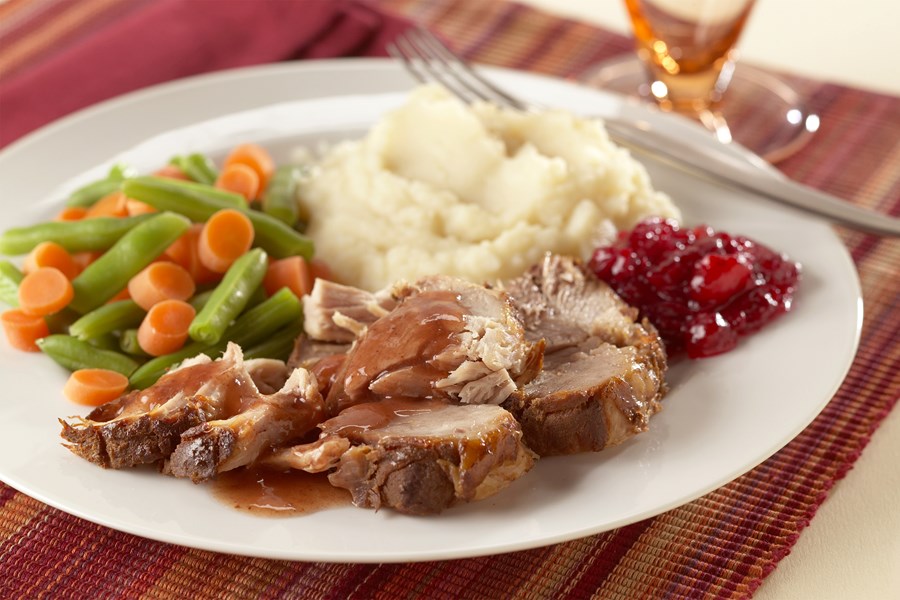 Slow Cooker Spiced-Cranberry Pork 