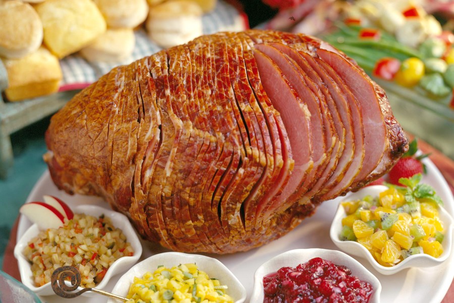 Spiral-Sliced Ham